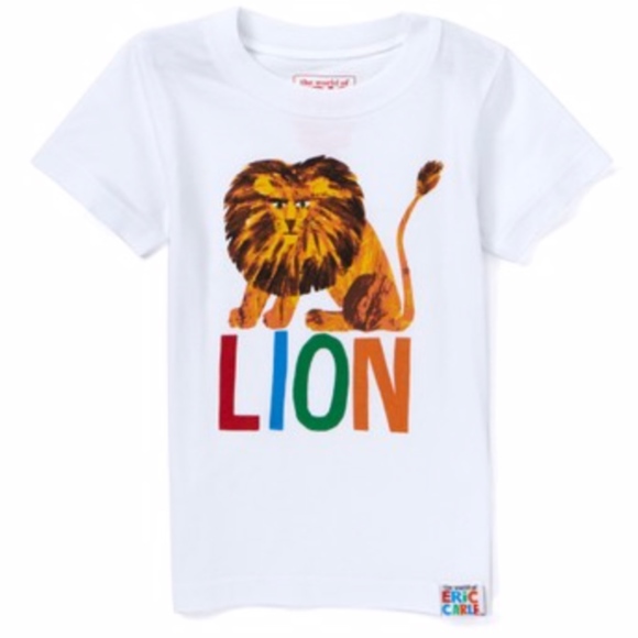 Other - Eric Carle 100% Cotton Lion T-shirt - Size 5T NWT Other - Eric Carle 100% Cotton Lion T-shirt - Size 5T NWT